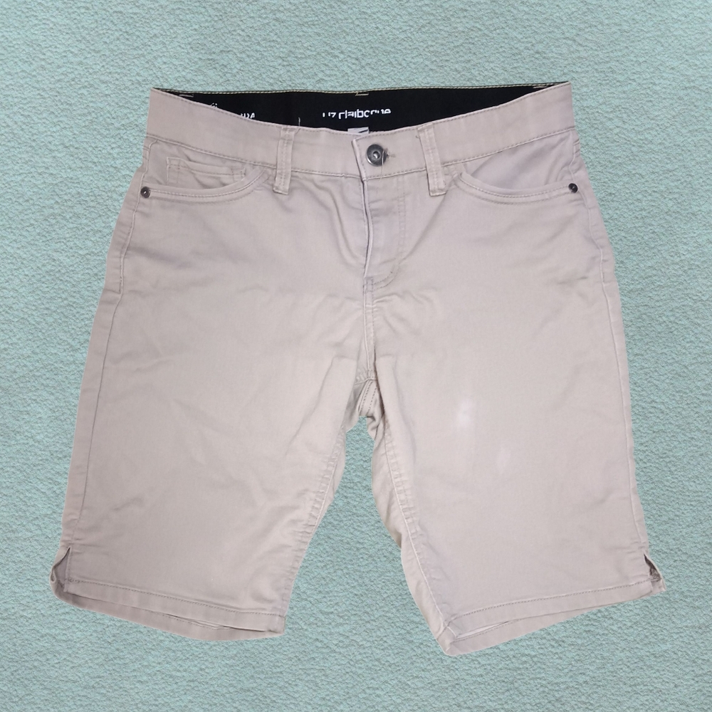 2 PAIR Knee Shorts Sara Short green & Bermuda Tan Both Sz 6 Hiking Activewear